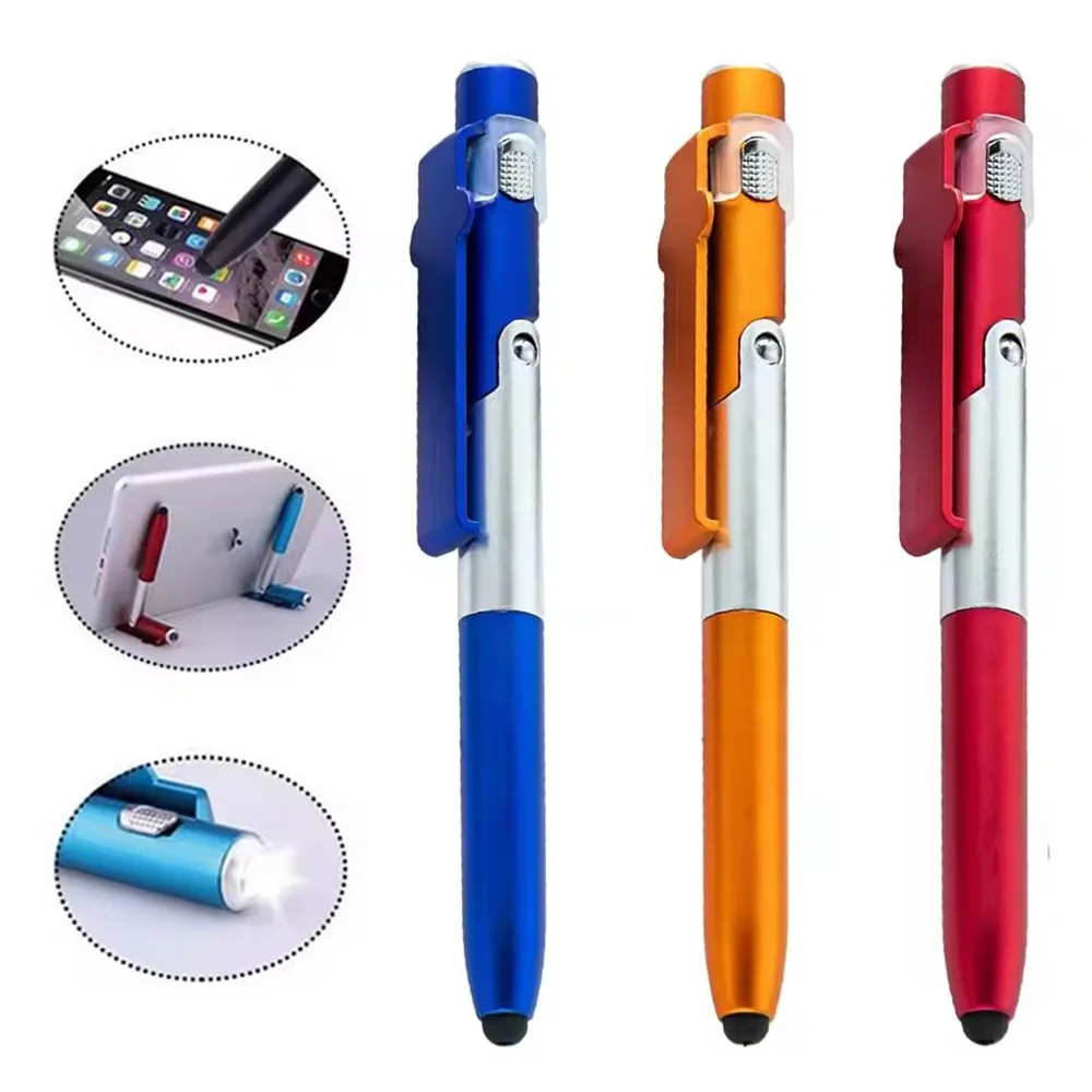 Writing Tools - 4-in-1 다기능 접이식 휴대폰 홀더 볼펜