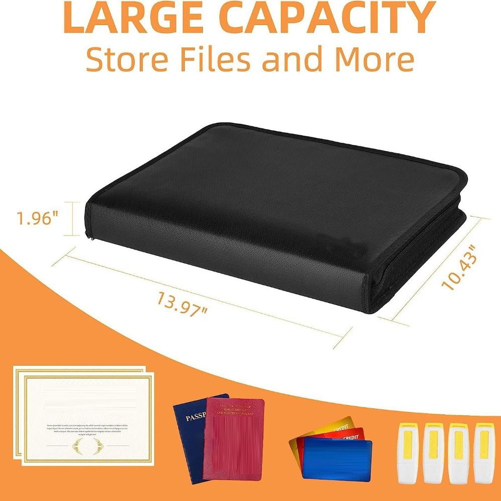 13포켓 아코디언 파일 정리함 지퍼 및 라벨 포함 방화 - Expandable Accordion File Folder 13 Pockets 리뷰 및 가격