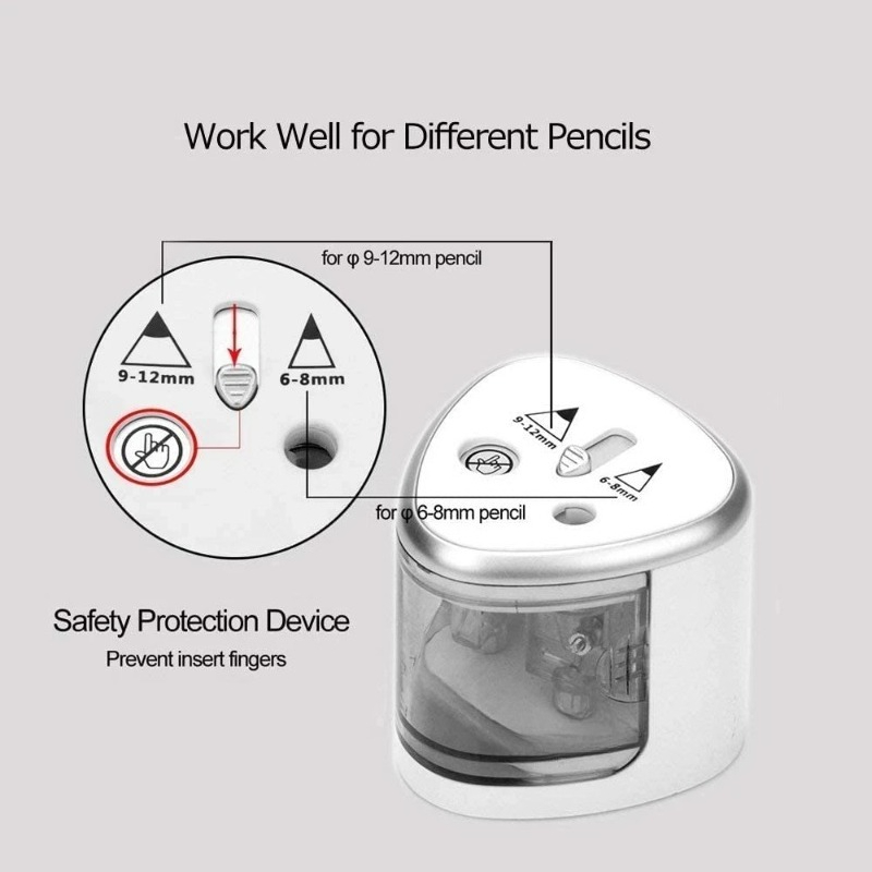 업그레이드된 2홀 전동 연필깎이 – 자동 고성능 연필깎 - Electric Pencil Sharpener Usb 리뷰 및 가격