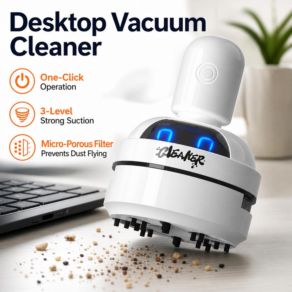 데스크탑용 청소기, 미니 휴대용 차량용 진공 청소기,  - Mini Desktop Vacuum Cleaner For Eraser Dust 리뷰 및 가격