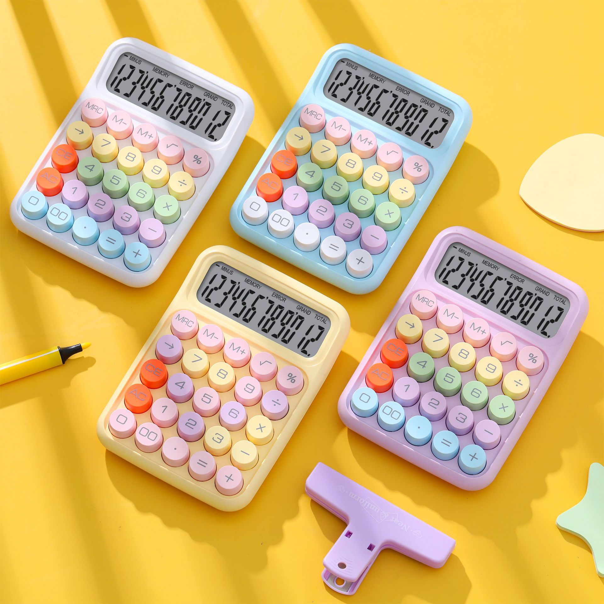 키보드 계산기 사무실 12 자리 기계식 버튼 계산기 귀 - Scientific Calculator For Secondary School 리뷰 및 가격
