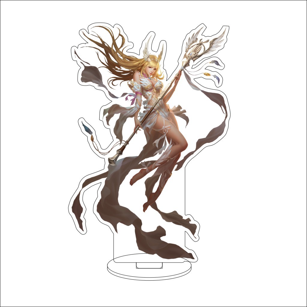 16CM 애니메이션 야수오 카이사 세라핀 아칼리 자야  - Desk Accessories 리뷰 및 가격